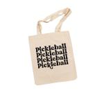 Lightweight Canvas Pickleball Tote Bag - Gift for Him or Her