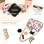 Playful Pickleball Paddle Beige Formal Purse Hobo Women Handbag Medium Designer Prints Shoulder Purses Zipper Closure 11 x 7 x 2.8 inch