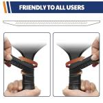 JAYA 2 Pack Extra-Length Pickleball Paddle Grip Tape, Pickleball Overgrip Wrap, Black