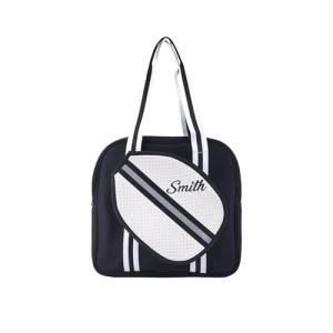 BYFDIY Custom Pickleball Bags For Women Men Neoprene Personalized Monogram Name Pickball Tote Bag Shoulder Bag Pickleballs Accessories Birthday Gifts For Mother Her Husband 7 Colors 6 Designs