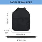 LAKE OF FIRE Pickleball Paddle Cover Crossbody bag with Adjustable Strap Pickle ball Sling Bag Lightweight Pickleball Gifts for Men and Women