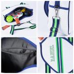 BYFDIY Custom Pickleball Bags For Women Men Neoprene Personalized Monogram Name Pickball Tote Bag Shoulder Bag Pickleballs Accessories Birthday Gifts For Mother Her Husband 7 Colors 6 Designs