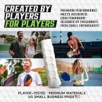 PickleGrips - Pickleball Paddle Grip - Ergonomic Hexcore Undergrip. Improves Grip, Comfort, Feel, Reduces Vibrations. Use with Your Favorite Overgrip. 'Medium' Size fits All Paddles.