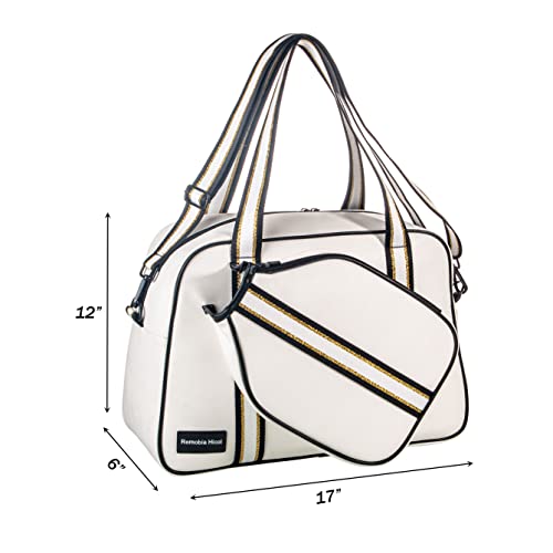 Women's Pickleball Duffle Bag with Adjustable Strap
