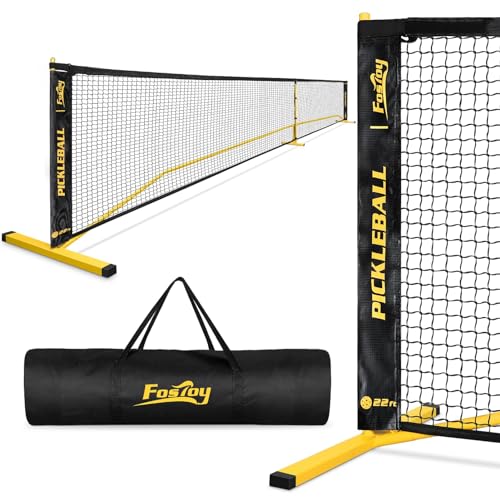 Portable 22FT Pickleball Net with Carrying Bag