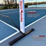 Reboundia Portable Pickleball Net System - Official Regulation Size Pickle Ball Net for Outdoor and Indoor Use Durable and Lightweight Pickleball Nets for Competitive and Recreational Play