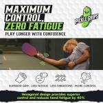 PickleGrips - Pickleball Paddle Grip - Ergonomic Hexcore Undergrip. Improves Grip, Comfort, Feel, Reduces Vibrations. Use with Your Favorite Overgrip. 'Medium' Size fits All Paddles.