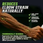 PickleGrips - Pickleball Paddle Grip - Ergonomic Hexcore Undergrip. Improves Grip, Comfort, Feel, Reduces Vibrations. Use with Your Favorite Overgrip. 'Medium' Size fits All Paddles.