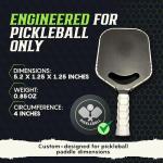 PickleGrips - Pickleball Paddle Grip - Ergonomic Hexcore Undergrip. Improves Grip, Comfort, Feel, Reduces Vibrations. Use with Your Favorite Overgrip. 'Medium' Size fits All Paddles.