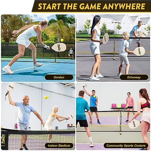 Portable 22FT Pickleball Net with Carrying Bag