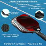 JP WinLook Premium Pickleball Paddles Set – USAPA Pickleball Set - Graphite Carbon Fiber Rackets for Women & Men and Balls for Indoor or Outdoor Play - Racquets, Pickleballs & Carry Bag