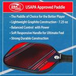 JP WinLook Premium Pickleball Paddles Set – USAPA Pickleball Set - Graphite Carbon Fiber Rackets for Women & Men and Balls for Indoor or Outdoor Play - Racquets, Pickleballs & Carry Bag