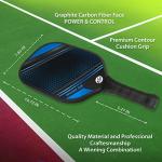 JP WinLook Premium Pickleball Paddles Set – USAPA Pickleball Set - Graphite Carbon Fiber Rackets for Women & Men and Balls for Indoor or Outdoor Play - Racquets, Pickleballs & Carry Bag