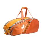 Pickleball Bag Duffle Bag for Women Men Racquet Bag Tennis Racket Bag for Badminton Hiking Training Outdoor Player- Orange