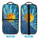 Blue Pickleball Bag for Women and Men Pickleball Backpack Quilted Crossbody Sling Bag Pickle Ball Paddle Bags