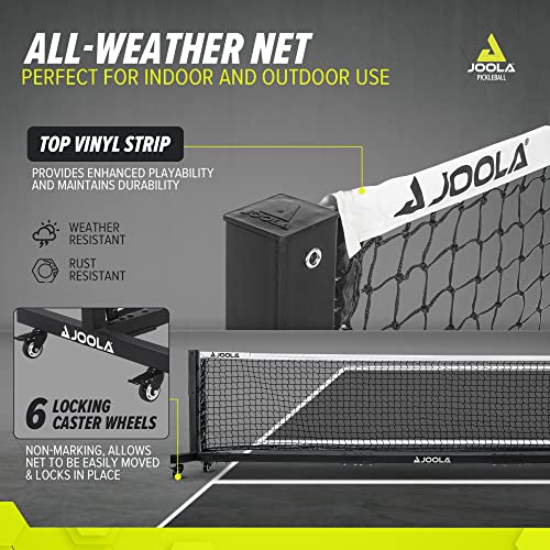 JOOLA Pro Portable Pickleball Net System with Wheels