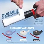 Tourna Mega Tac Extra Tacky Overgrip, White, 10-Pack