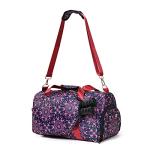 Boulder Bee Crossbody Pickleball Bags, Pickleball Sport Sling Bag for Women, Duffel Bags w Wet Pocket & Shoes Compartment, with Racquet/Paddle Holder (Baroque)