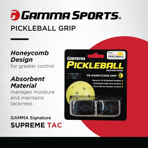 Premium Moisture-Wicking Honeycomb Pickleball Grip