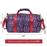 Boulder Bee Crossbody Pickleball Bags, Pickleball Sport Sling Bag for Women, Duffel Bags w Wet Pocket & Shoes Compartment, with Racquet/Paddle Holder (Baroque)