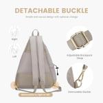 Sucipi Women's Reversible Quilted Crossbody Sling Bag - Pickleball Backpack with Fence Hook - Holds Paddles, Pickleballs & Accessories