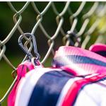 Navy Stripe/Pink Pickleball Bag for Women