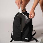 JOOLA Everyday Pickleball Backpack - Holds 2 Paddles, 2 Water Bottles & Accessories - Padded Laptop Sleeve, Trolley Strap & Hideaway Carabiner Hook - Chooe Black, Gravity Gray, and Latte