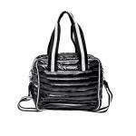 Glove It Detachable Pickleball Tote Bag for Women – Lightweight Quilted Padded Nylon with Adjustable Straps, Paddle Cover Holds 1 Paddle & 4 Balls - Black