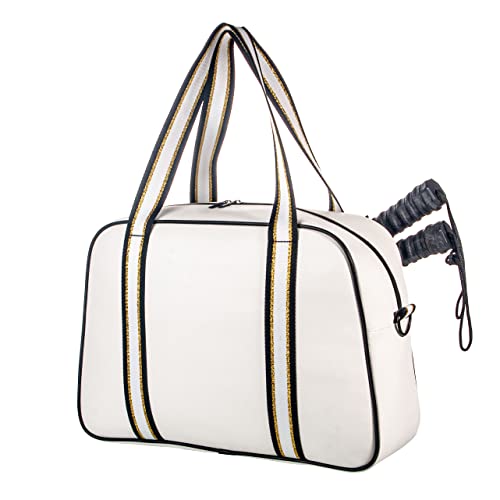 Women's Pickleball Duffle Bag with Adjustable Strap