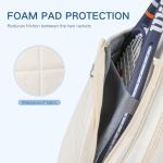 KAVIGOR Tennis Bag Holds 2 Rackets, Quilted Tennis Backpack, Waterproof Crossbody Sling Pickleball Bags for Women, Men and Youth