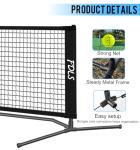FDLS 10FT Portable Pickleball Net with Carry Bag for Indoor Outdoor, Easy Set up