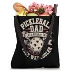 Pickleball Dad Like A Regular Dad Only Way Cooler Tote Bag