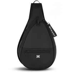 Sherpani Esprit, Sling Backpack, 10L Travel Bag, Women Shoulder Sling Purse, Crossbody Backpack, Travel Gifts, Pickleball Bag, RFID Protection, Fits 10 Inch Tablet (Raven Heritage)