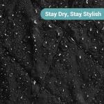 VELADAY Pickleball Bag for Women, Quilted Stylish Sling Bag, Adjustable Shoulder Strap, 2 Storage Compartment Holds Paddles, Balls,Shoes, Black