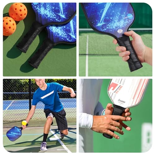 Pickleball Paddle Grips - 2 Pack Overgrip Set