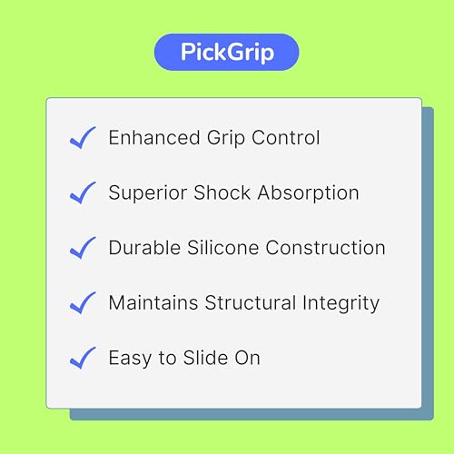 PickGrip Pickleball Paddle Enhanced Grip with Bonus Overgrip