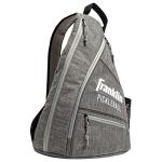 Franklin Sports Pickleball Bag - Men's and Women's Backpack - Official Adjustable Sling Bag of U.S Open Pickleball Championships - Gray/Gray
