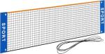 Eastgoing 10 ft Mini Portable Soccer Tennis Net | Pickleball Net for Driveway Backyard. Easy Assemble Beach Tennis Net -（Only Net）