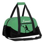 Herdesigns Custom Pickleball Gym Duffel Bag for Men, Ball Personalized Name Travel Sport Tote Bags Custom Overnight Weekender Bags, Green