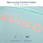 KAVIGOR 2025 Pickleball Sling Bag, Convertible Ultra-Light Backpack with Skin-Soft Fabric & Wet/Dry Pocket, Fits 4 Paddles + Gear