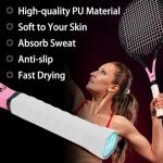 FT FINGER TIP 10 Pack Tennis Racket Grip Tape, Anti-Slip Tennis Overgrip, Precut Sweat-Absorbing Tennis Grip for Badminton, Pickleball, Tennis(Multicolored)