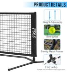 FDLS 10FT Portable Badminton Pickleball Net with Carry Bag for Indoor Outdoor, Height Adjustable| Easy Setup