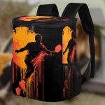 Cooler Backpack Pickleball Graffiti Insulated Leakproof Backpack Lightweight Ice Coolers Waterproof Cooler Bag Lunch Backpack for Camping Hiking Picnic for Men Women