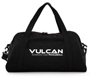 Vulcan Sporting Goods Co. Pickleball Duffel | Black Bag | Medium
