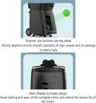 LKXNEW Smart Portable Pickleball Machine - Automatic Ball Launcher with App Control, 80-Ball Capacity, Multiple Training Modes