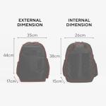 Cancha Tennis Backpack with shoe compartment, 16-Inch Laptop Sleeve & Rain Cover | Holds 2 Tennis rackets, Padel or Pickleball Paddles | Carry-On Size Bag for Men and Women