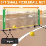 FITYCSW 6FT Small Mini Pickleball Net Portable Outdoor Driveway Net，Pickleball Dink Net for Training for Indoor and Outdoor