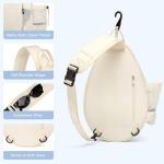 KAVIGOR Pro Tennis Crossbody Sling Bag: Waterproof 2-Racket Quilted Pickleball Bag with Wet/Dry Compartment | Durable Unisex Design for Women, Men and Youth