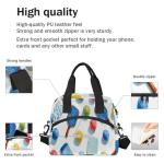 SinSenMa Personalize Insulated Lunch Bag,Customized Name Lunch Box with Shoulder Strap,Large Tote Bag Reusable Containers Meal Prep Work Picnic Thermal Cooler Bag Pickleballs