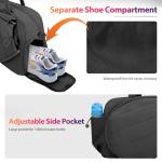 GZSXXTS Tennis Tote Bag with Shoe Compartment - Extra-Large Quilted Pickleball Bag Holds 2-4 Rackets, Water-Resistant & Lightweight for Men & Women (Brown)